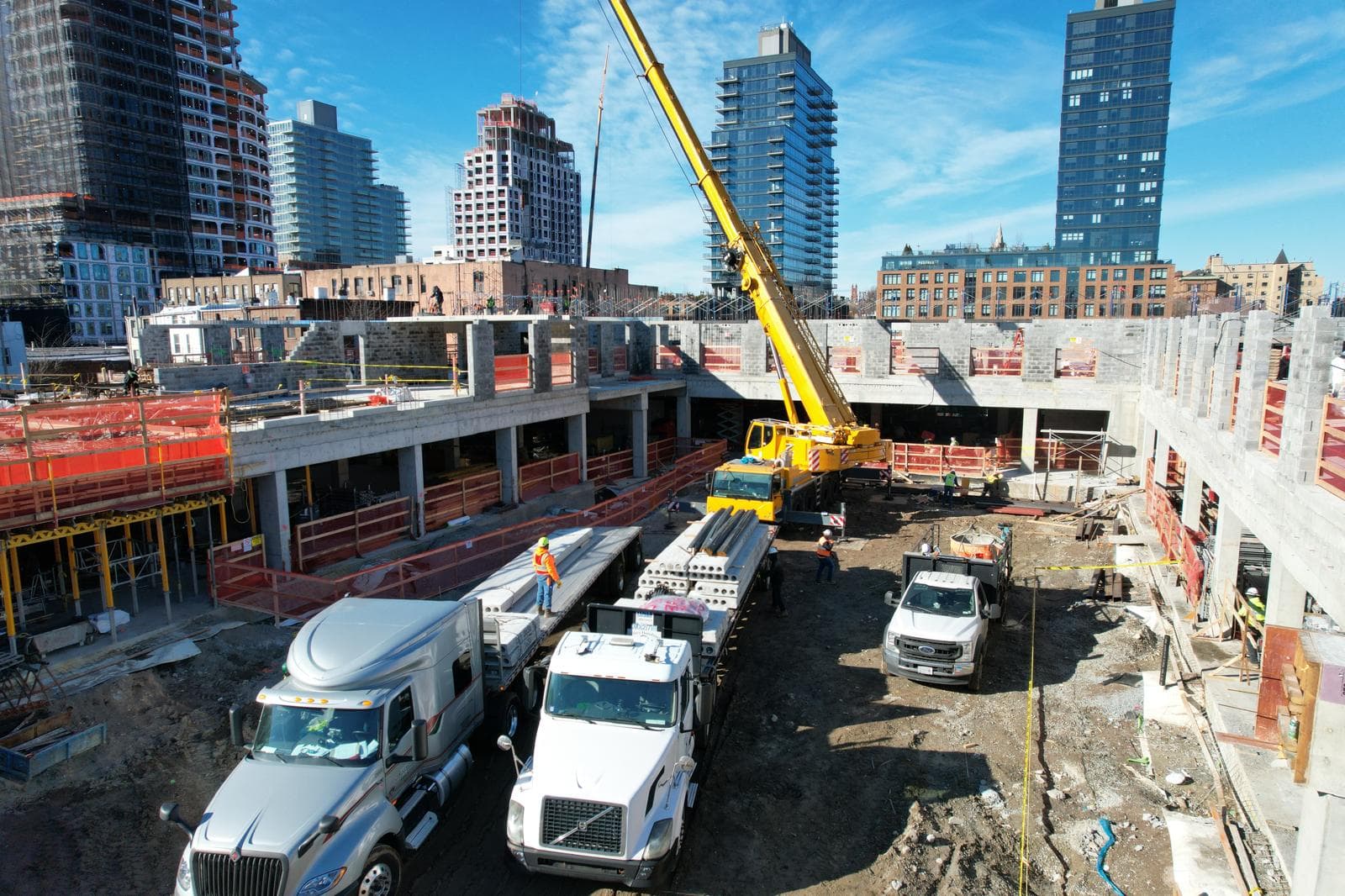 Precast Plank Erection, Brooklyn, NY